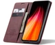 Чохол книжка з магнітом CaseMe Xiaomi Redmi Note 8 Wine (27373-42) - зображення 3