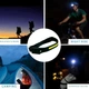 Налобный фонарь аккумуляторный Bailong G28 Induction headlamp XPE+COB Черный светодиодный фонарик на лоб (BLG28XPE) - изображение 3