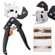 Щеплювальний секатор Professional Grafting Tool 21 см чорний - изображение 2