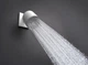 Лейка для верхнего душа HANSGROHE Pulsify 105мм пластик белая 24130700 - изображение 4