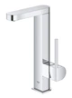 Cмеситель для умывальника однорычажный с выдвижным изливом GROHE Plus хром латунь 23844003 - изображение 3