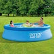 Надувний сімейний басейн круглий наливний 3853 літри великий 305x76 см Intex Easy Set Pool Blue - зображення 2