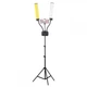 Світлодіодна лампа подвійна 3200-5600К 45Вт Puluz HD-45XТ для прямих трансляцій зі штативом - изображение 1