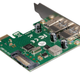 Контроллер Frime NEC720202 (ECF-PCIEtoUSB007.LP) PCI-E-2xUSB3.0+USB3.0 Type-C - изображение 3
