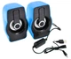 Колонки для ПК PRIME FT-185 BLUE USB - изображение 7