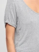 Летняя футболка ASOS ASJ020819-1 2XS (670362XS) Серый - изображение 4