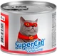 Упаковка вологого корму для котів Super Cat Паштет м'ясний з яловичиною 16 шт по 200 г (55003CollarPack) - изображение 3