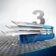 Станок для бритья мужской (Бритва) Gillette Mach3 Turbo с 2 сменными картриджами - изображение 3