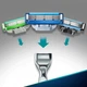 Станок для бритья мужской (Бритва) Gillette Mach3 Turbo с 2 сменными картриджами - изображение 4