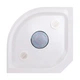 Душевой бокс Lidz Tani SB90x90.SAT.LOW.GR, стекло тонированное 4 мм - изображение 14