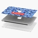 Чехол пластиковый для Apple MacBook Pro 13 A1278 Синий Бейп (Blue Bape) макбук про case hard cover (6347-1897) - изображение 4