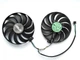 Вентилятор для видеокарты ASUS RX 5500 XT Strix RX 5600 XT 5700 XT Dual Everflow T129215SU (FDC10U12S9-C PLD10010S12HH) комплект 2 шт (№329.05) - изображение 2