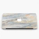Чехол пластиковый для Apple MacBook Air 13 A1466 / A1369 Мрамор (Marble) макбук про case hard cover (6351-1916) - изображение 2