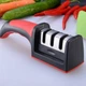 Точилка для ножів кухонна ручна Sharpener RS-168 Червоно-чорний - зображення 2