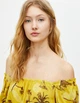 Топ PULL & BEAR Ж1085942 (5470/343/305) колір жовтий-коричневий S - изображение 2