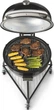 Вугільний гриль Weber Summit Kamado Е6 61 см Чорний (18201004) - зображення 4