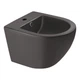Біде підвісне Qtap Robin 495х375х325 Matt black QT1355046FMB - изображение 1