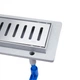 Линейный трап Qtap Dry 600х73 с нержавеющей решеткой для душевой зоны с сухим закрытием. (599128) - изображение 8