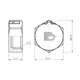 Заглушка SD Forte 1/2" ВР (SF35215) - зображення 2