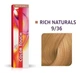 Краска для волос Wella Color Touch 9/36 Яркий блондин золотисто-розовый 60 мл - изображение 1