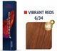 Краска для волос Wella Koleston Vibrant Reds 6/34 Темный блонд золотисто-красный Медовый пунш 60 мл. - изображение 1