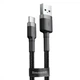 Кабель Baseus Cafule Type-C 2A (3m) red/black - зображення 6