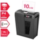 Шредер Rexel Secure X10, 10арк. 4х40мм, 18літр. (2020124EU) - зображення 3