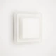 Світильник світлодіодний настінний, LED бра LUMINARIA GEOMETRIA SQUARE 12W S185 WHITE 220V IP20 - Уцінка - зображення 7