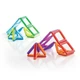Магнітний конструктор Guidecraft PowerClix Frames, 26 деталей (G9199)-9864 - изображение 4