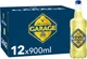 Упаковка пива Garage Hard Lemon світле 4.4% 0.9 л x 12шт (4820000459754) - зображення 1