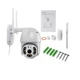 Камера відеоспостереження WOW Зовнішня поворотна вулична CAD N3 APP WIFI IP 2.0mp Біла - зображення 2