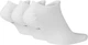 Набор носков Nike SK0111-100 U NK NSW EVERYDAY ESSENTIAL NS 34-38 3 пары Белый (193145890756) - изображение 2