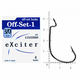 Крючок eXciter model Off-Set - 1 № 3/0 (4 hooks) - изображение 1