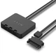 Набор вентиляторов NZXT RGB Fans - Twin F140RGB - 140 мм Black (RF-R14DF-B1) - изображение 4