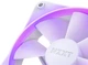 Набор вентиляторов NZXT RGB Fans - Twin F140RGB - 140 мм White (RF-R14DF-W1) - изображение 3
