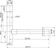 Металлический сифон для раковины Wellsee Drainage System матовый черный 182115000 - изображение 2
