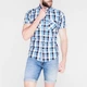 Рубашка Lee Cooper SS Check White/Navy/Blue, S (44) (10457588) - изображение 2