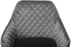 Стул для кухни и гостиной поворотный Vetro Mebel R-63 Серый (R-63-grey/ black) - изображение 6