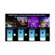SMART LED прожектор 15W IP66 RGB bluetooth з додатком Чорний - зображення 5