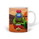 Кружка Амонг Ас Бравл Старс Спайк (Among Us Brawl Stars Spike) (20259-2599) Керамика Белый - изображение 3