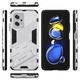 Защитный чехол с подставкой Deexe Bibercas для Xiaomi Poco X4 GT - Silver - изображение 3