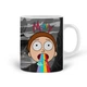 Кружка Рик и Морти Рик Санчез и Морти Смит (Rick and Morty Rick Sanchez and Morty Smith) (20259-2946) Керамика Белый - изображение 3
