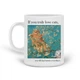 Кружка Вінсент Ван Гог Кіт (Vincent van Gogh Cat) (20259-2963) Кераміка Білий - зображення 1