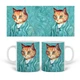 Кружка Вінсент Ван Гог Кіт (Vincent van Gogh Cat) (20259-2959) Кераміка Білий - зображення 4