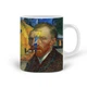 Кружка Вінсент Ван Гог (Vincent van Gogh) (20259-2968) Кераміка Білий - зображення 3