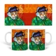 Кружка Вінсент Ван Гог Кіт (Vincent van Gogh Cat) (20259-2958) Кераміка Білий - зображення 4
