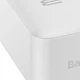 Повербанк портативное зарядное устройство Power Bank Baseus 30000 mAh premium 20W 3A c Led дисплеем Bipow Digital Display White - изображение 5