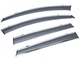 Дефлектори вікон (вітровики) SUN VISORS з хромом Mazda CX-9 2016+ KL-1736 - зображення 1