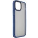 TPU+PC чохол Metal Buttons для Apple iPhone 13 (6.1") Синій - зображення 2
