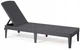 Шезлонг пластиковый Keter Jaipur Sun lounger Графит - изображение 2